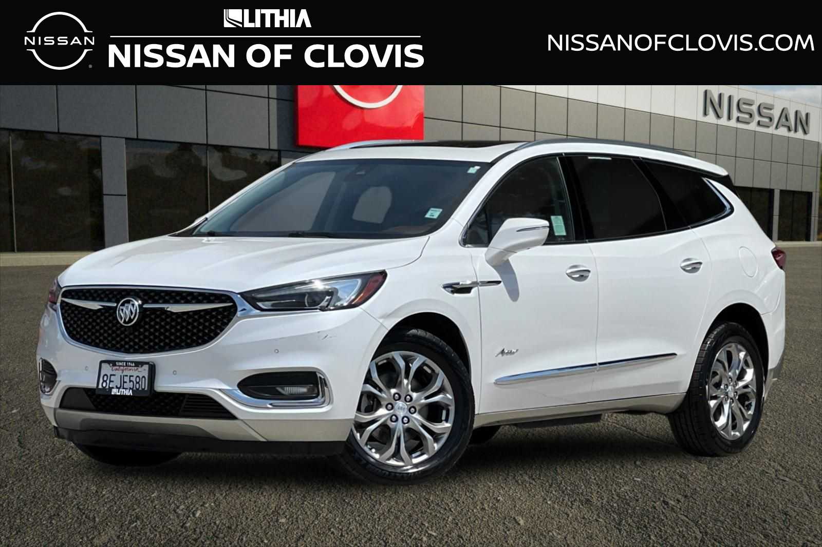 White Frost Tricoat 2018 Buick Enclave Avenir AWD SUV / Crossover Four-Wheel Drive 9-Speed Automatic