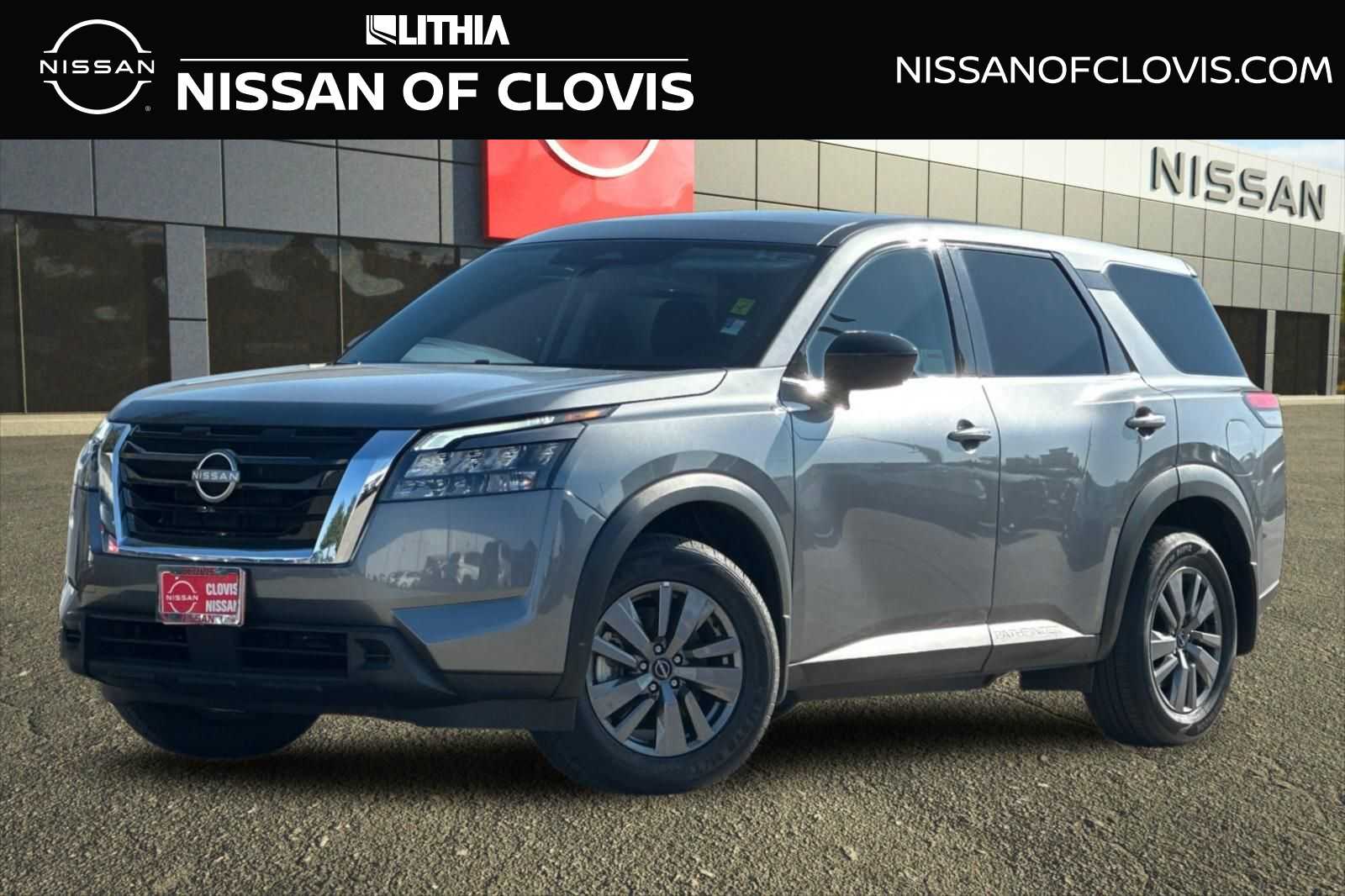Gray (Gun Metallic) 2025 Nissan Pathfinder S FWD SUV / Crossover Front-Wheel Drive 9-Speed Automatic