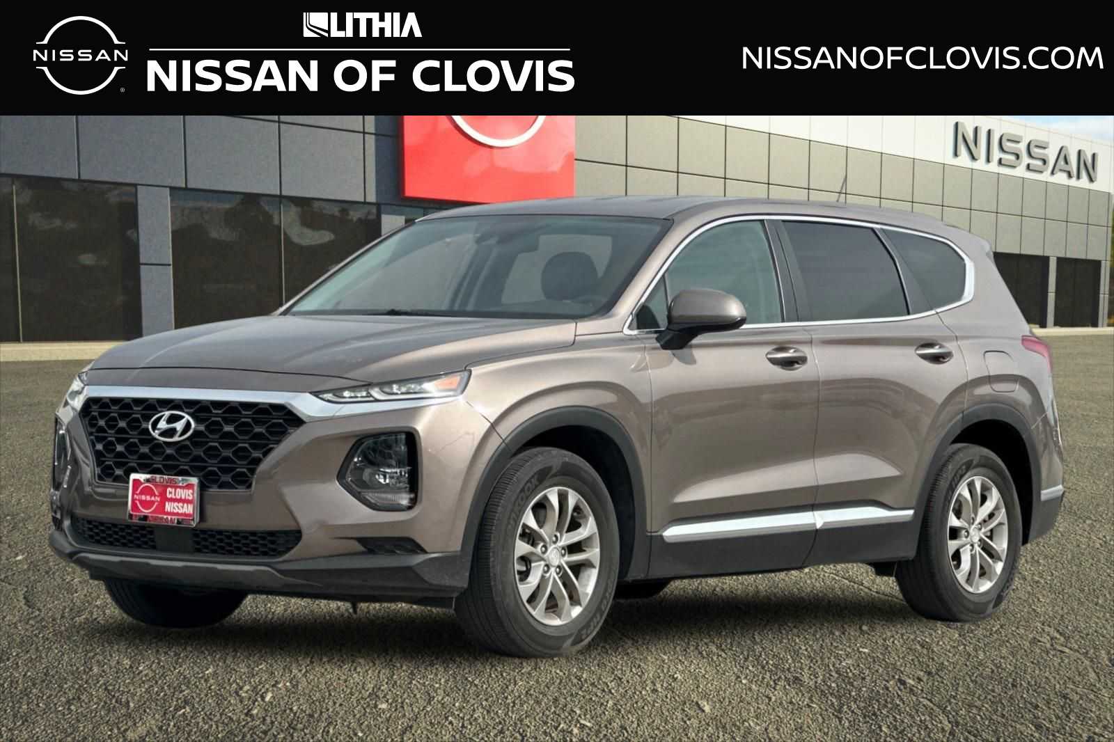 Earthy Bronze 2019 Hyundai Santa Fe 2.4L SE FWD SUV / Crossover Front-Wheel Drive 8-Speed Automatic