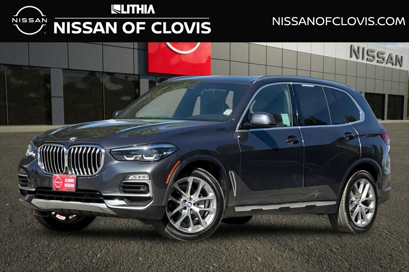 Gray (Arctic Grey Metallic) 2021 BMW X5 xDrive40i AWD SUV / Crossover All-Wheel Drive 8-Speed Automatic