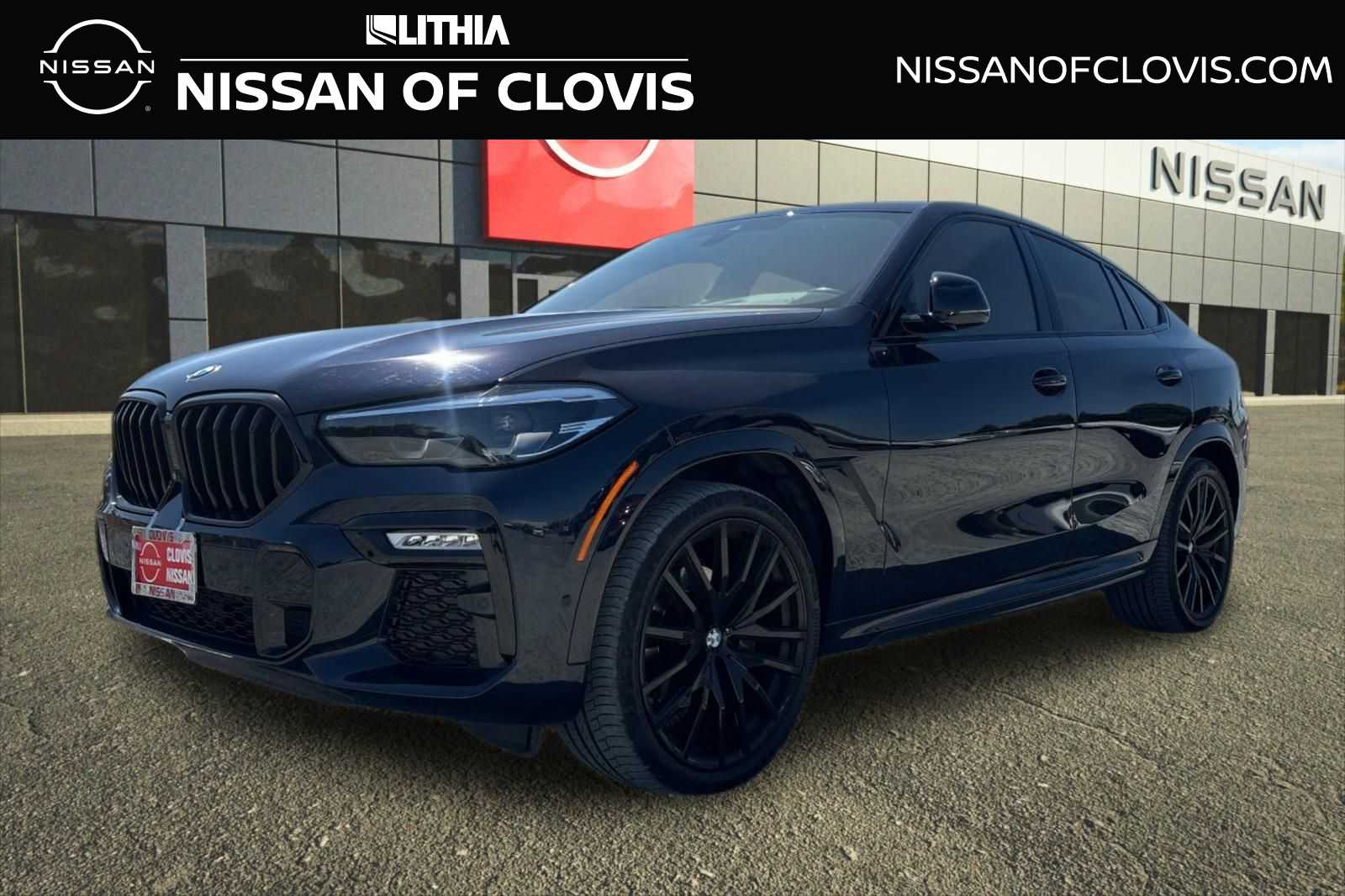 Carbon Black Metallic 2021 BMW X6 xDrive40i AWD SUV / Crossover All-Wheel Drive 8-Speed Automatic