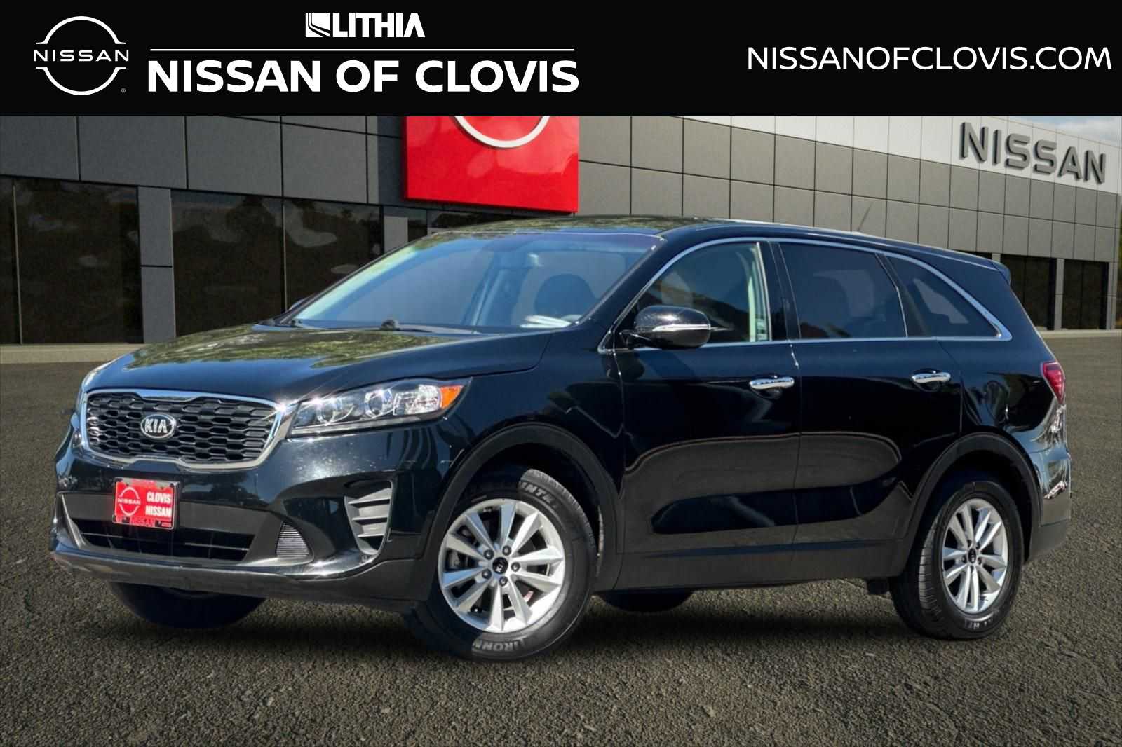 Ebony Black 2020 Kia Sorento SUV / Crossover Front-Wheel Drive 6-Speed Automatic