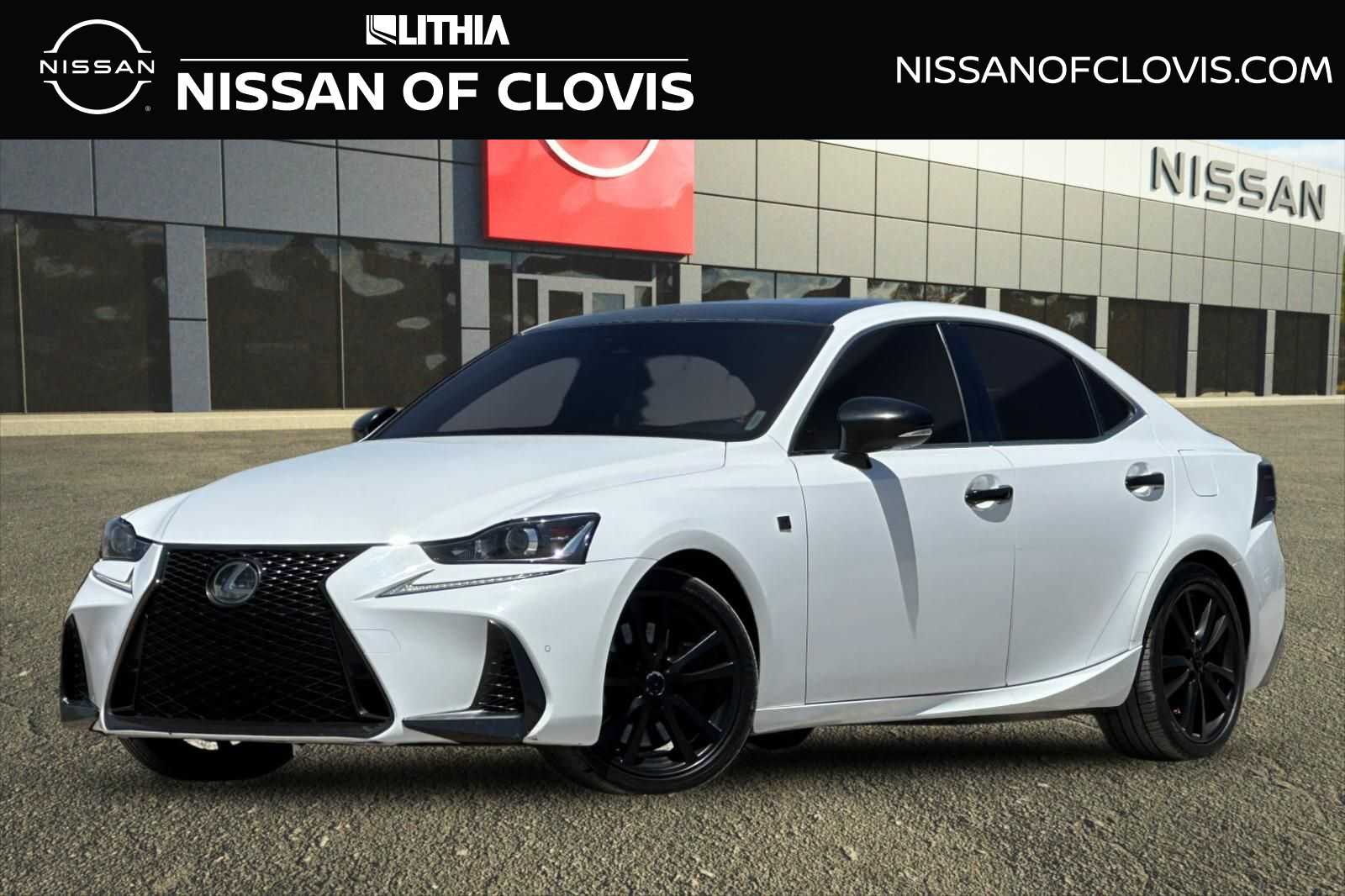 Ultra White 2018 Lexus IS Sedan Rear-Wheel Drive 8-Speed Automatic