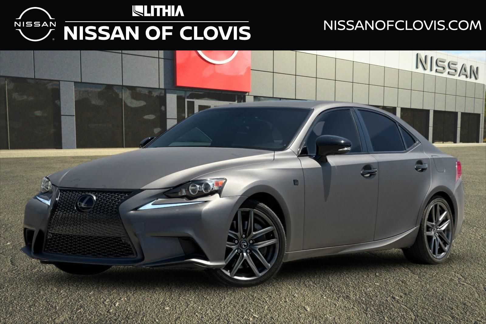 Ultra White 2015 Lexus IS Sedan Rear-Wheel Drive 8-Speed Automatic