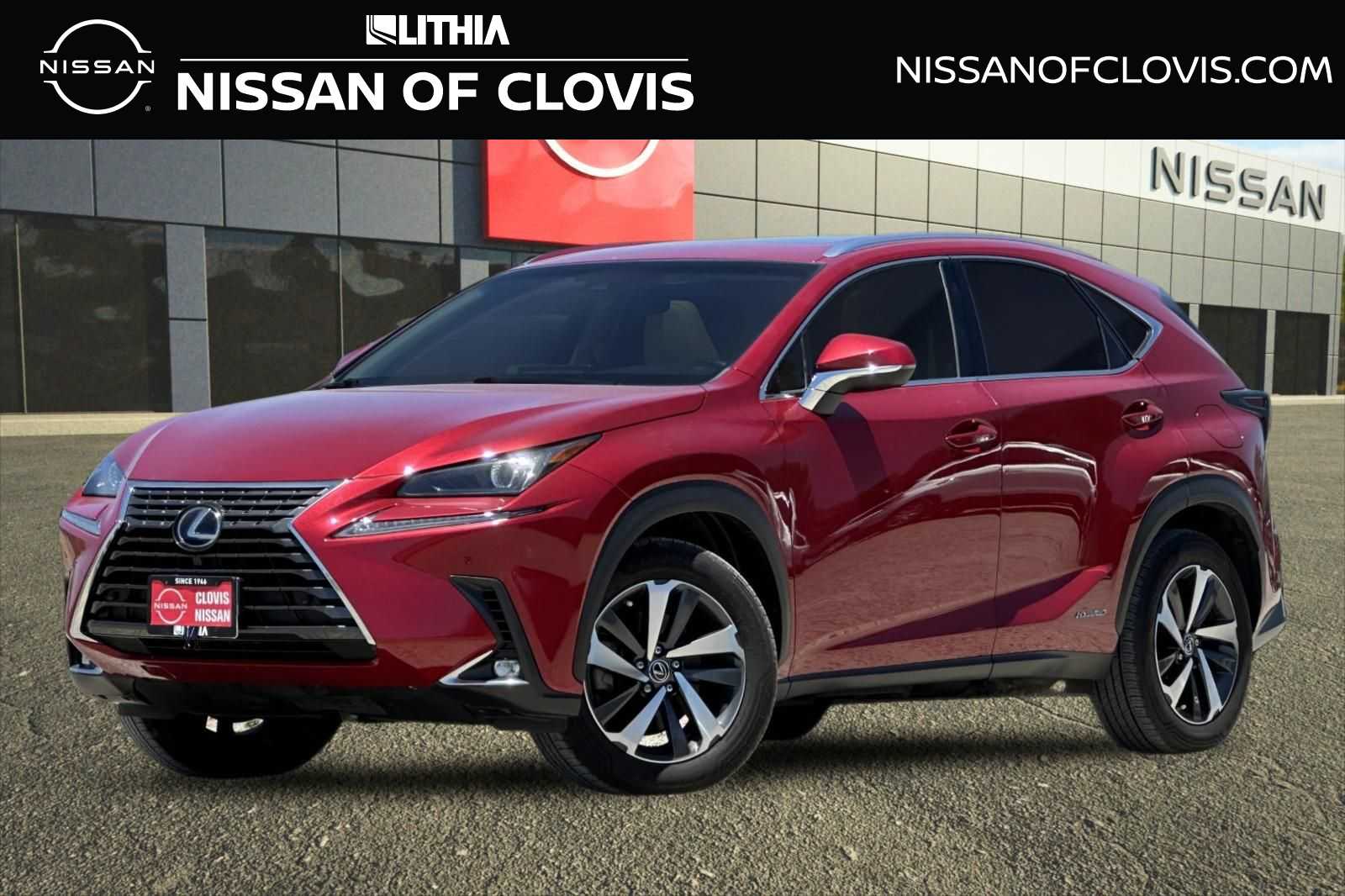 Matador Red Mica 2019 Lexus NX Hybrid SUV / Crossover All-Wheel Drive Continuously Variable Transmission