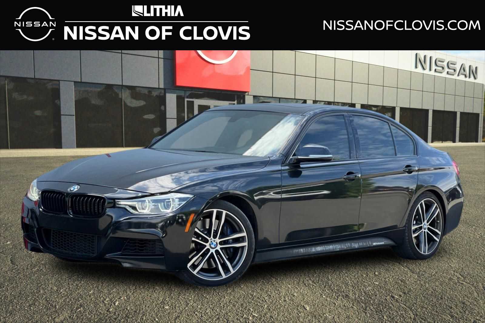 Black Sapphire Metallic 2018 BMW 3 Series 340i Sedan RWD Sedan Rear-Wheel Drive 8-Speed Automatic