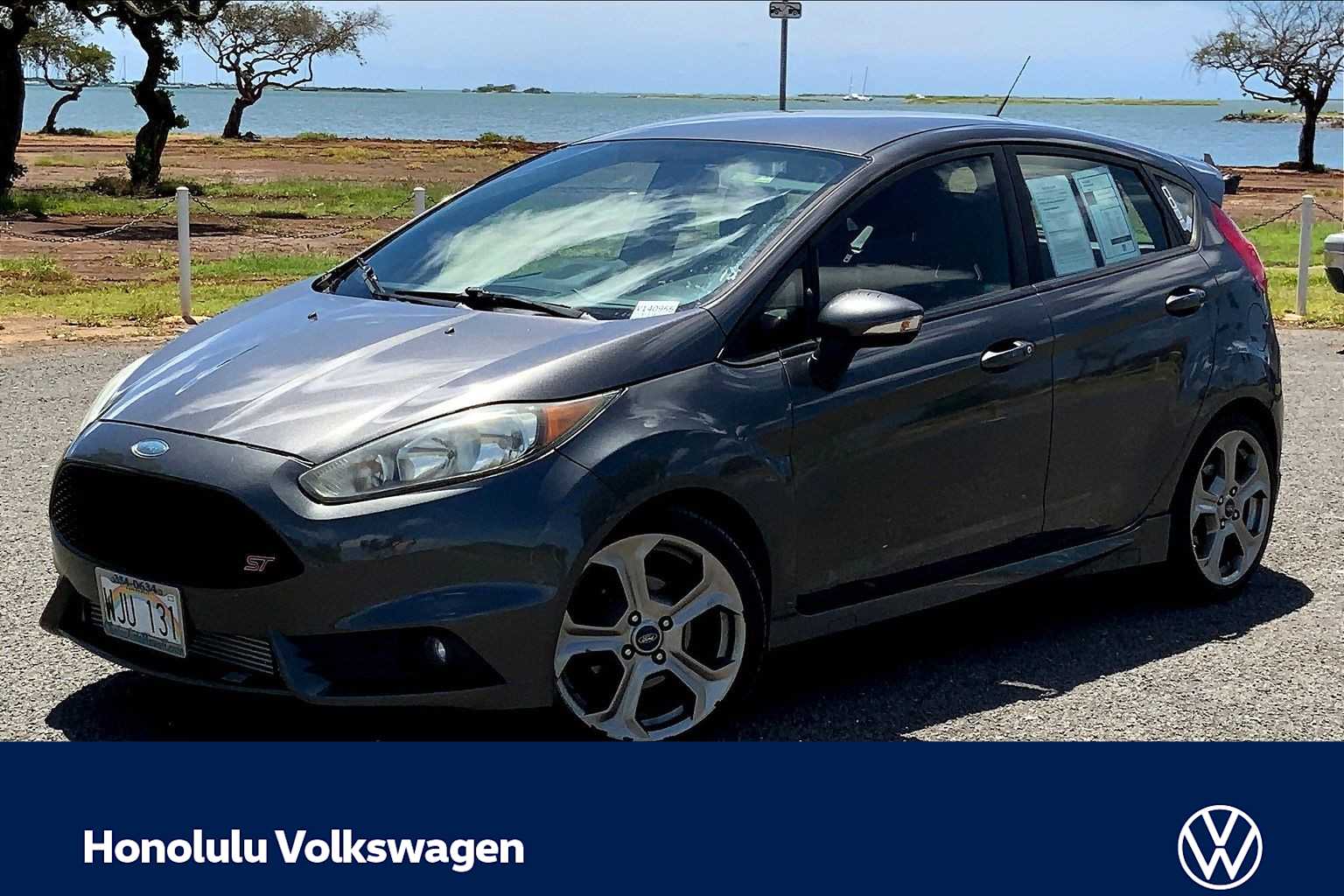 Gray (Magnetic Metallic) 2017 Ford Fiesta ST Hatchback Front-Wheel Drive 6-Speed Manual