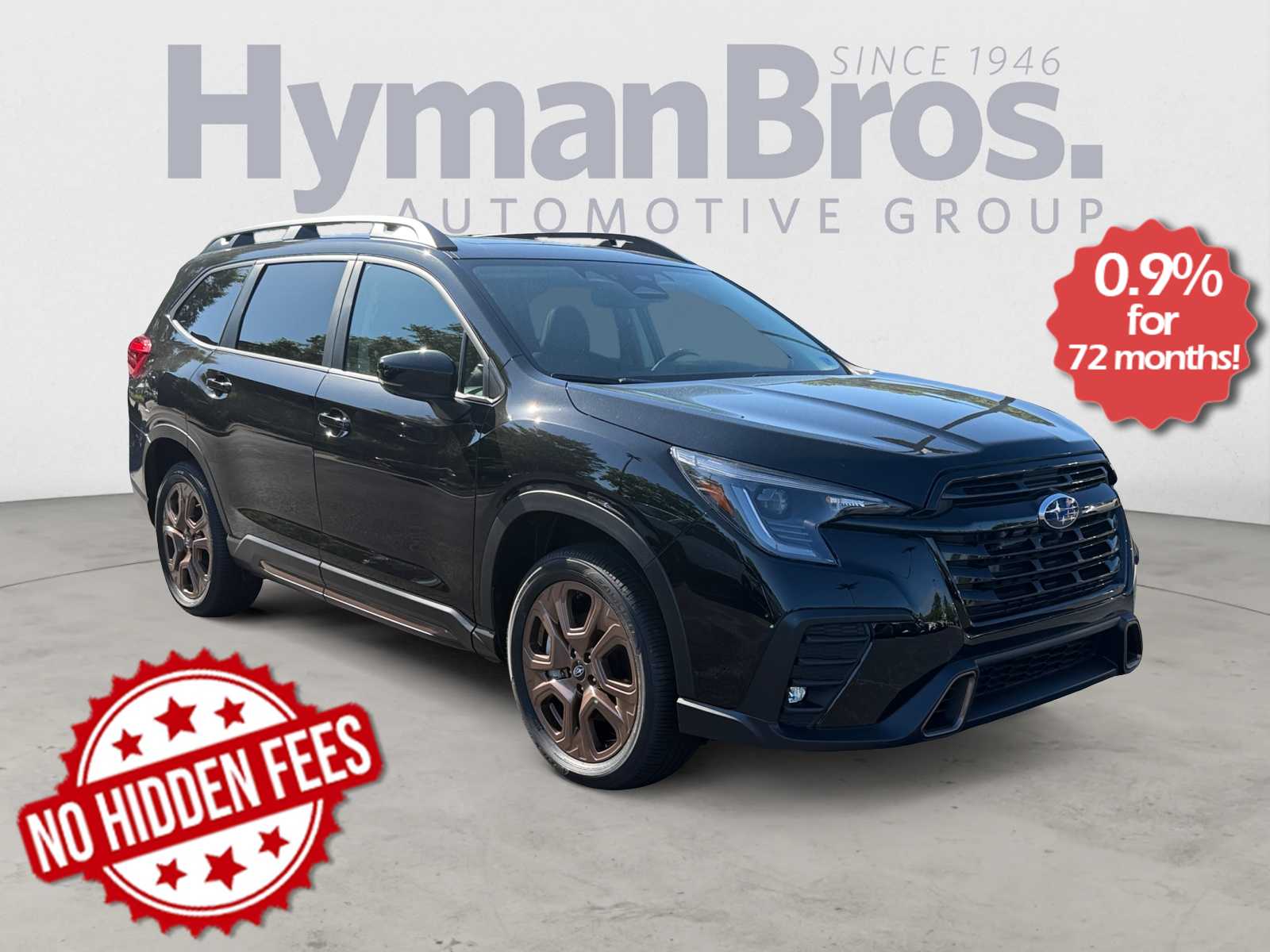 Crystal Black Silica 2026 Subaru Ascent SUV / Crossover All-Wheel Drive Continuously Variable Transmission