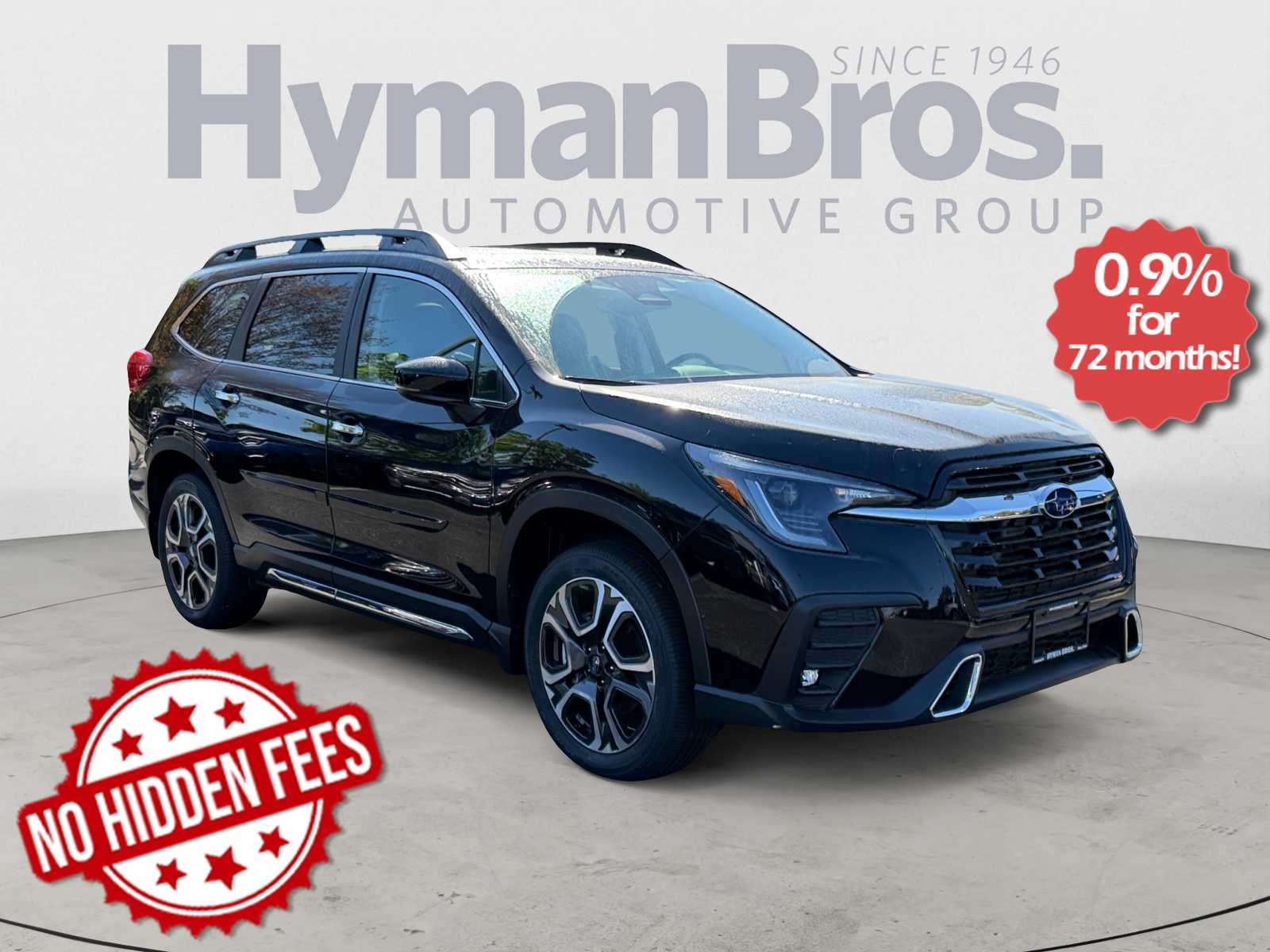 Crystal Black Silica 2026 Subaru Ascent SUV / Crossover All-Wheel Drive Continuously Variable Transmission