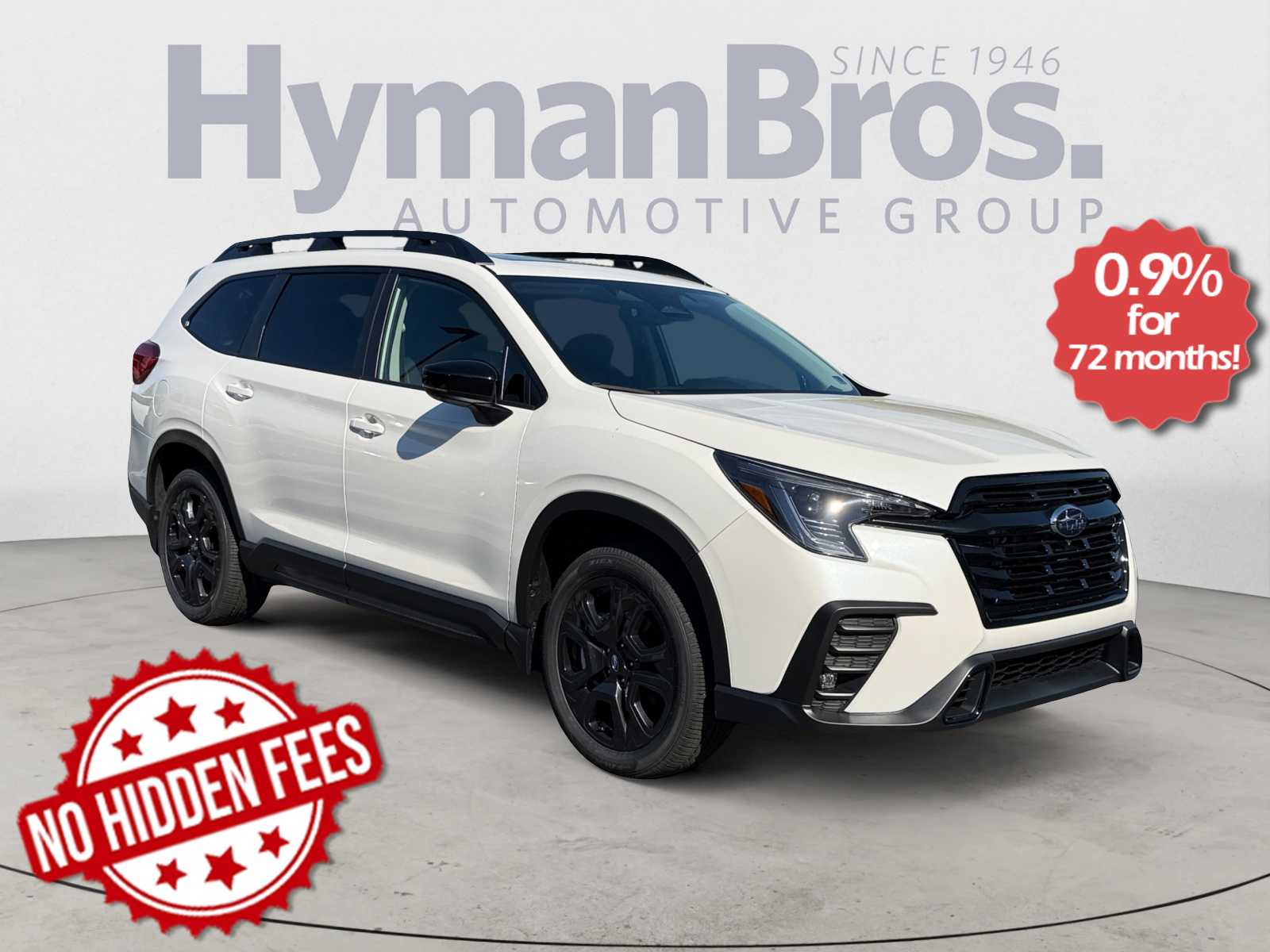 Crystal White Pearl 2026 Subaru Ascent SUV / Crossover All-Wheel Drive Continuously Variable Transmission