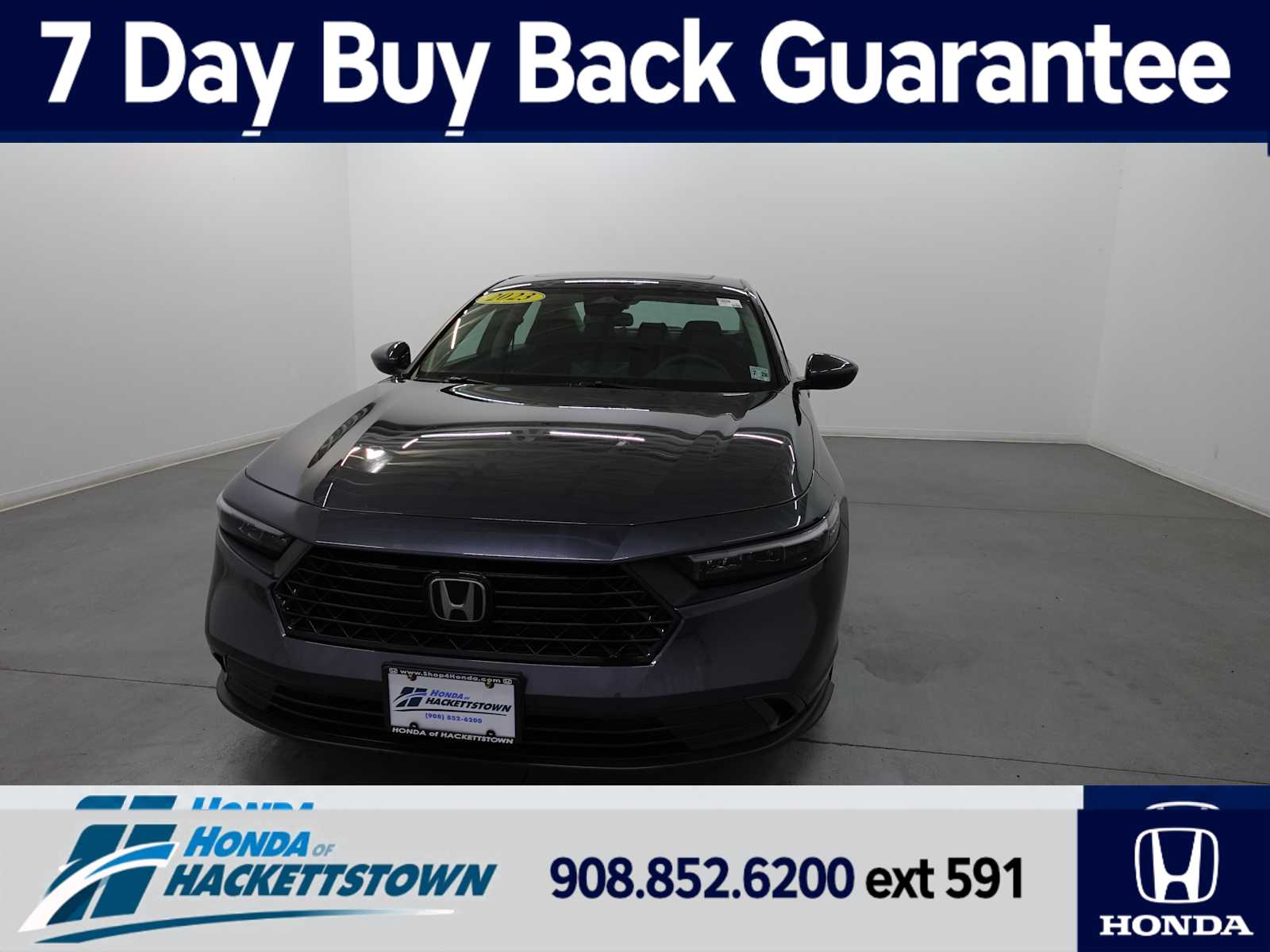 Meteorite Gray Metallic 2023 Honda Accord Sedan Front-Wheel Drive Continuously Variable Transmission