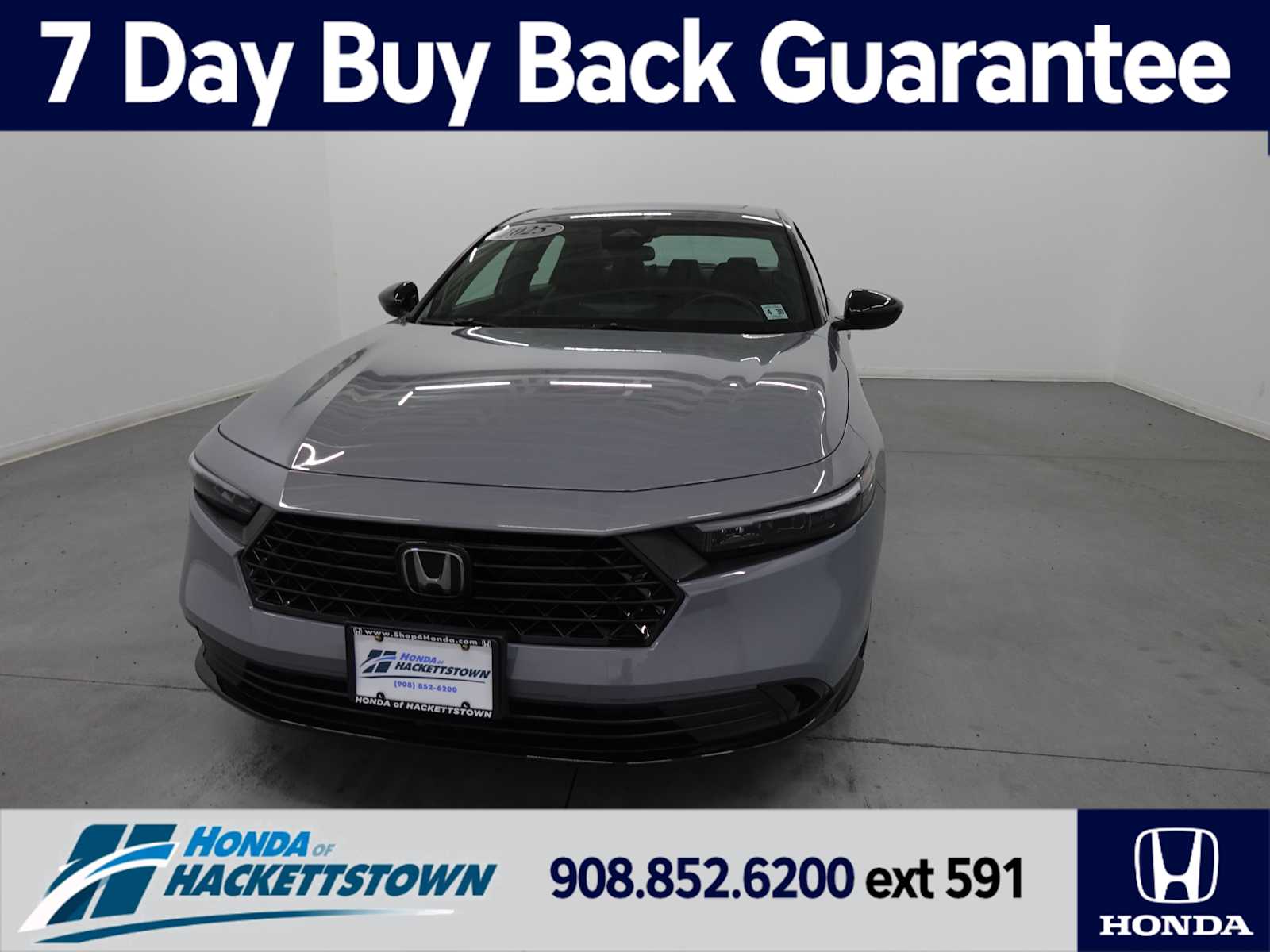 Urban Gray Pearl 2025 Honda Accord Hybrid Sport-L FWD Sedan Front-Wheel Drive Continuously Variable Transmission