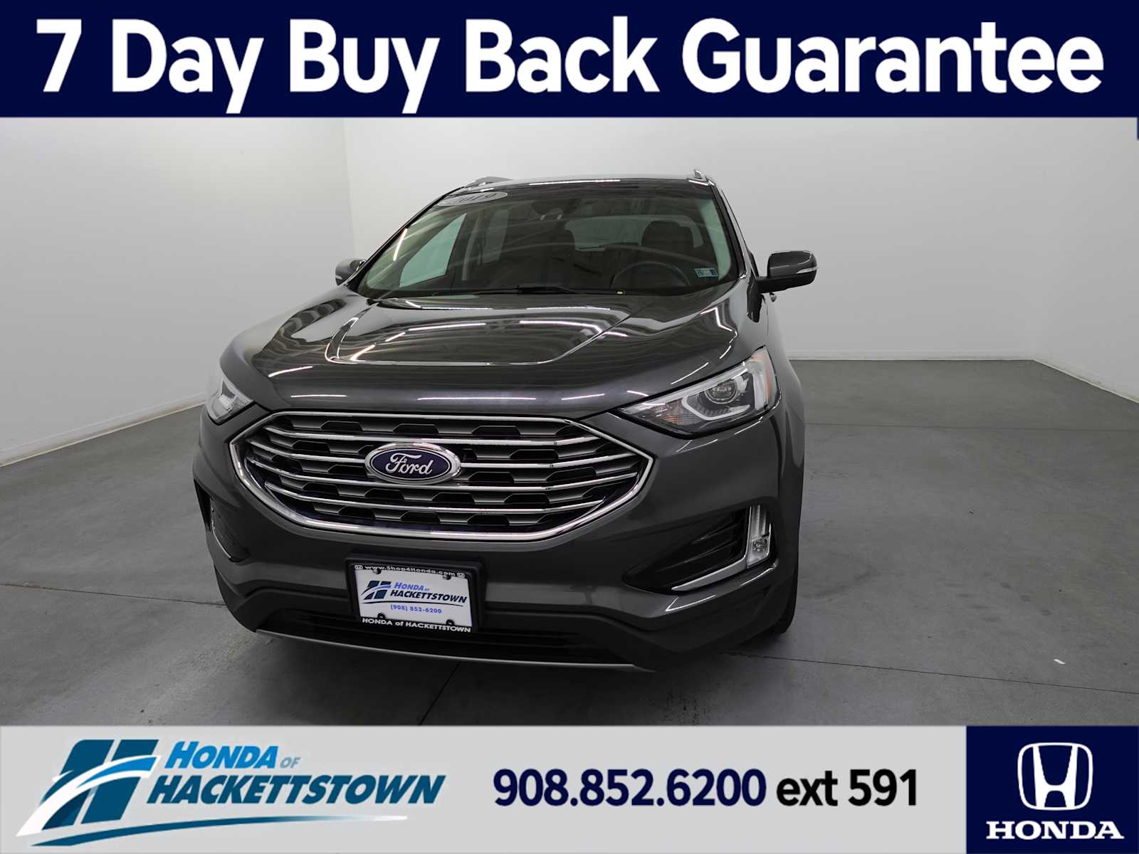 Gray (Magnetic Metallic) 2019 Ford Edge SUV / Crossover All-Wheel Drive 8-Speed Automatic