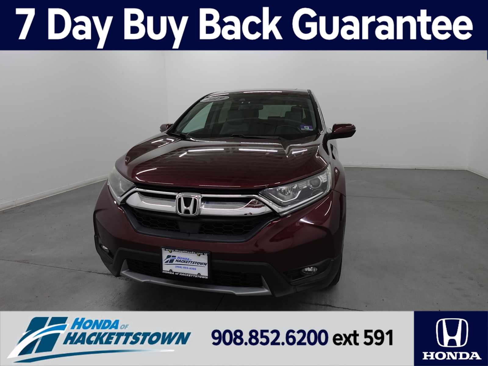 Basque Red Pearl II 2019 Honda CR-V EX-L AWD SUV / Crossover All-Wheel Drive Continuously Variable Transmission