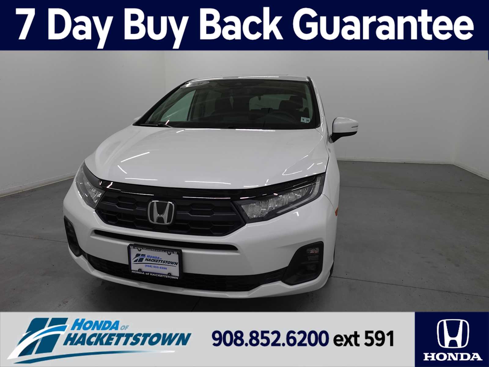 White 2026 Honda Odyssey EX-L FWD Minivan Front-Wheel Drive Automatic