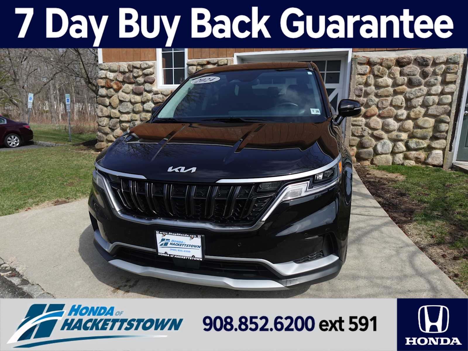 Aurora Black Pearl 2024 Kia Carnival EX FWD Minivan Front-Wheel Drive 8-Speed Automatic