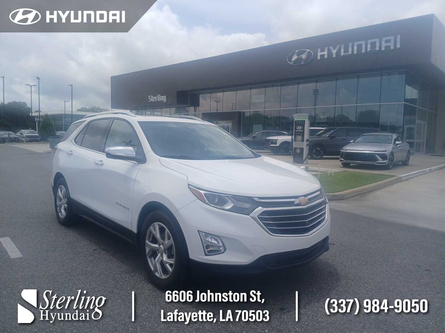 Summit White 2021 Chevrolet Equinox SUV / Crossover Front-Wheel Drive 6-Speed Automatic