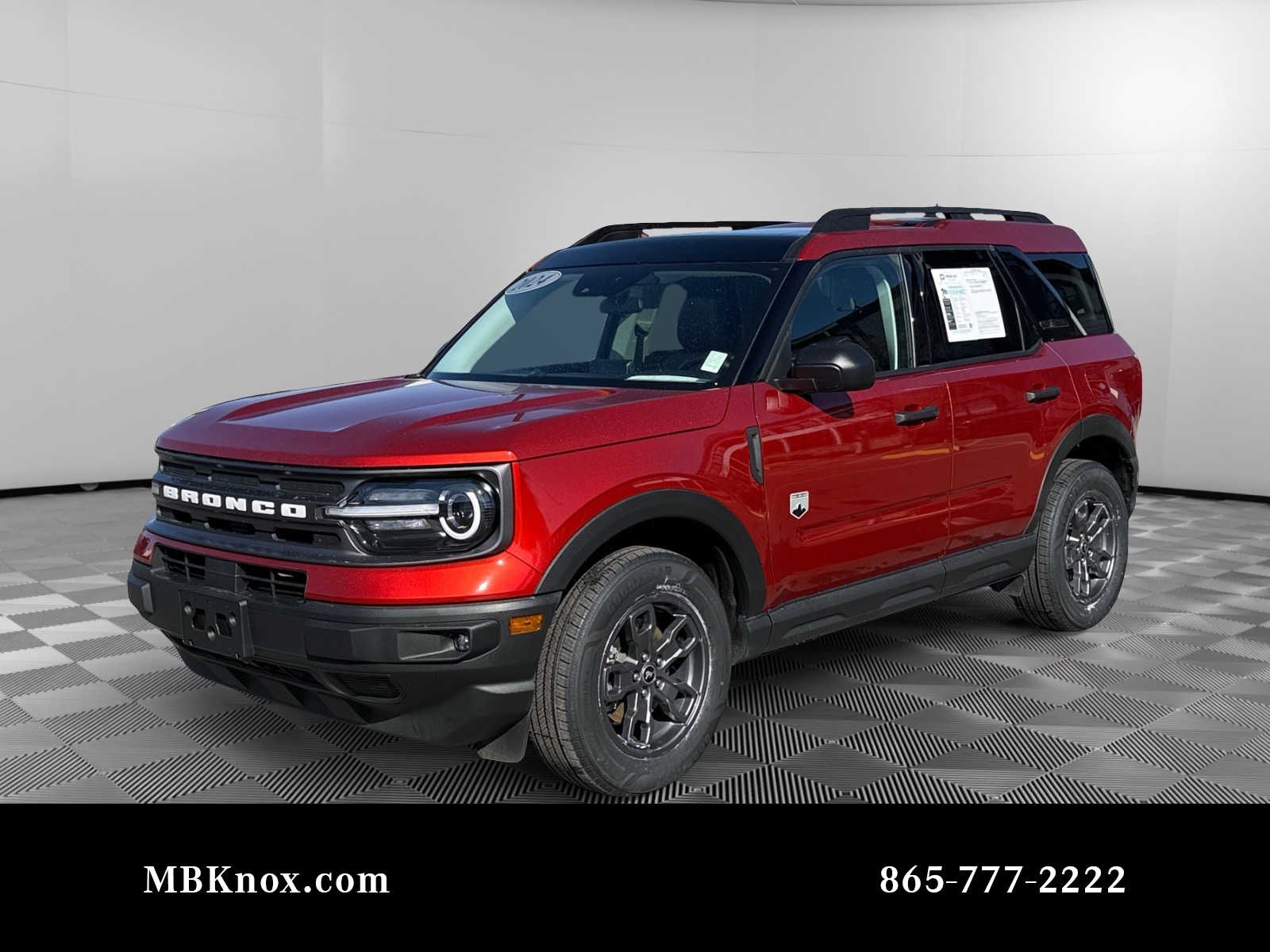Hot Pepper Red Tinted Clearcoat 2024 Ford Bronco Sport Big Bend AWD SUV / Crossover All-Wheel Drive 8-Speed Automatic