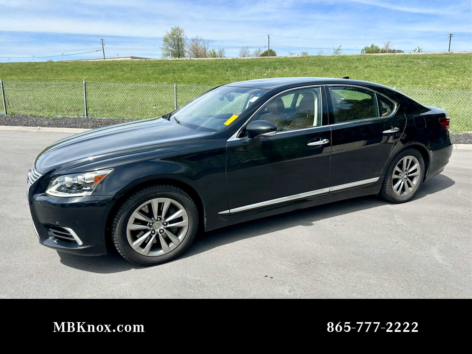 Black (Obsidian) 2016 Lexus LS 460 AWD Sedan All-Wheel Drive 8-Speed Automatic