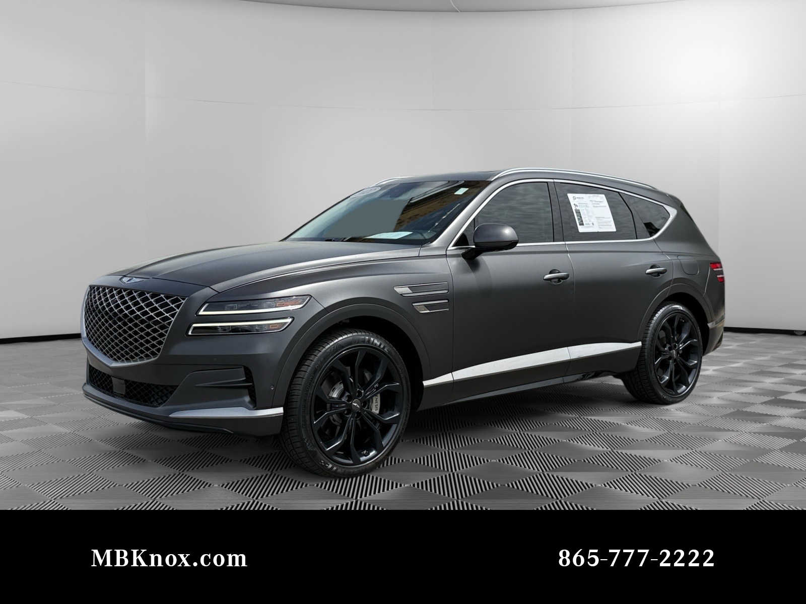 Melbourne Gray 2022 Genesis GV80 3.5T Prestige Signature AWD SUV / Crossover All-Wheel Drive 8-Speed Automatic