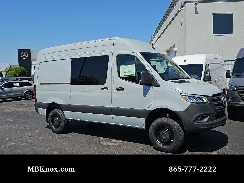 Silver Grey 2026 Mercedes-Benz Sprinter Van 9-Speed Automatic