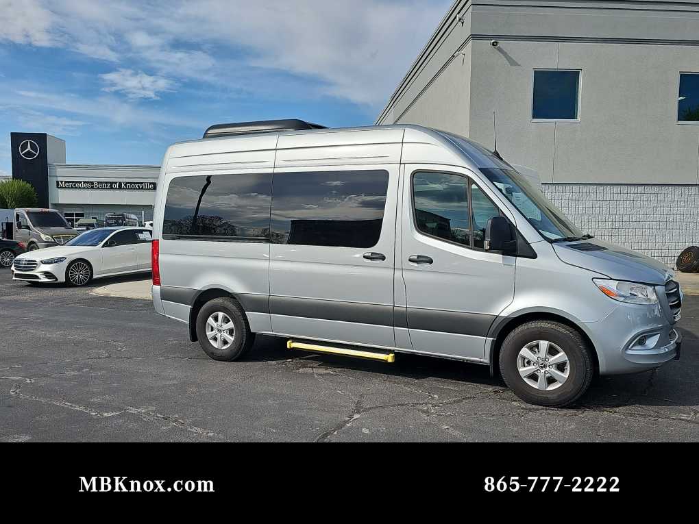 Hightech Silver 2025 Mercedes-Benz Sprinter 2500 144 Passenger Van RWD Van Rear-Wheel Drive 9-Speed Automatic