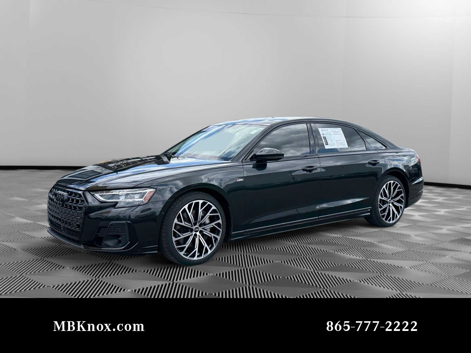 Vesuvius Gray Metallic 2023 Audi A8 L quattro 55 TFSI Sedan All-Wheel Drive 8-Speed Automatic