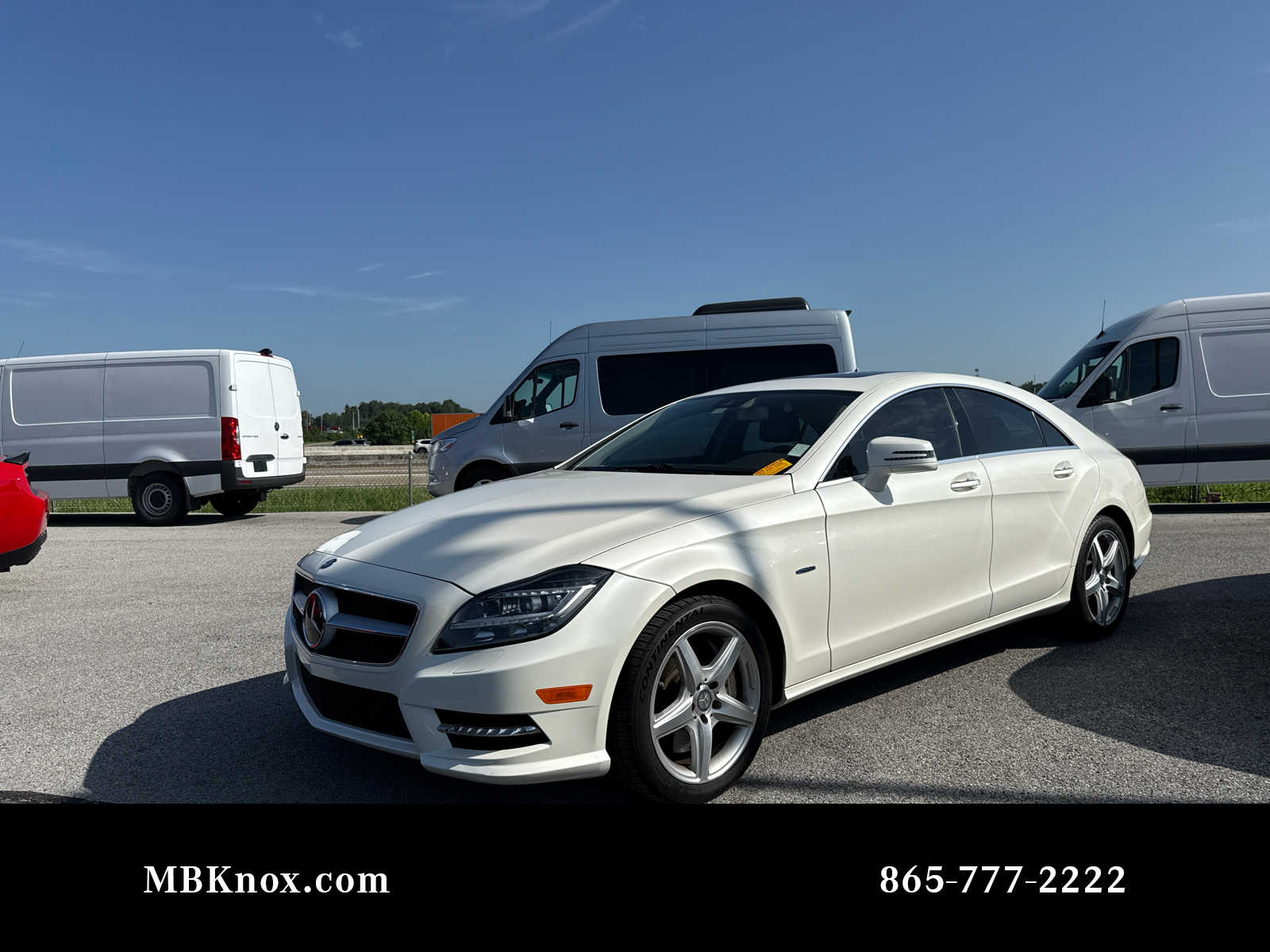 Diamond White Metallic 2012 Mercedes-Benz CLS Sedan Rear-Wheel Drive 7-Speed Automatic