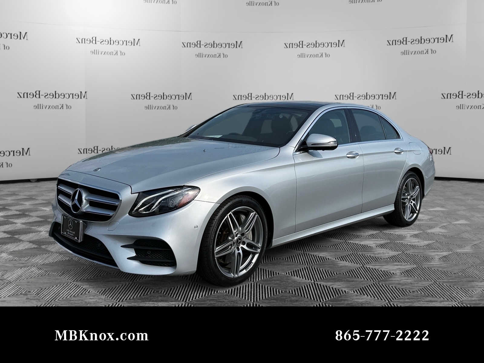 Iridium Silver Metallic 2019 Mercedes-Benz E-Class Sedan All-Wheel Drive 9-Speed Automatic