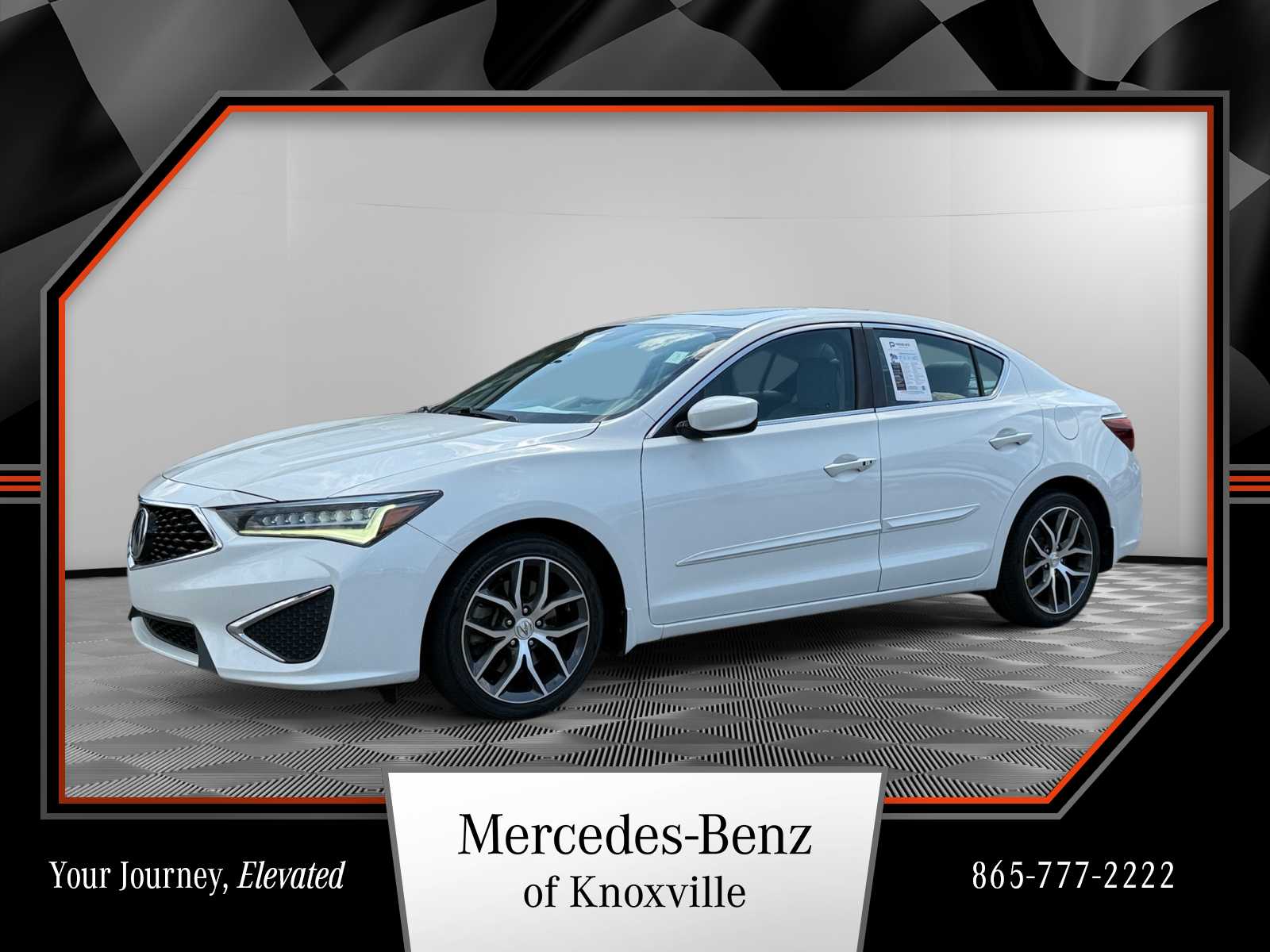 Platinum White Pearl 2020 Acura ILX Sedan Front-Wheel Drive 8-Speed Automatic