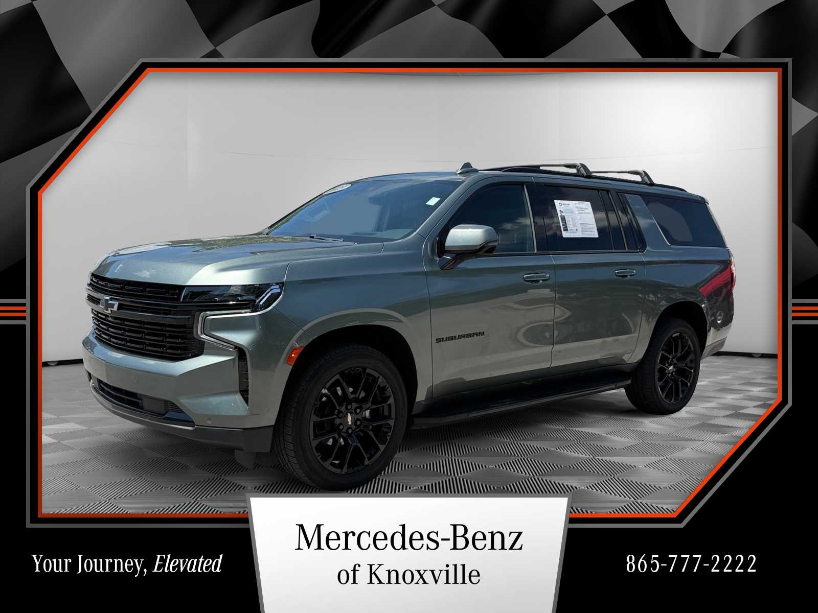 Silver Sage Metallic 2023 Chevrolet Suburban SUV / Crossover Four-Wheel Drive Automatic