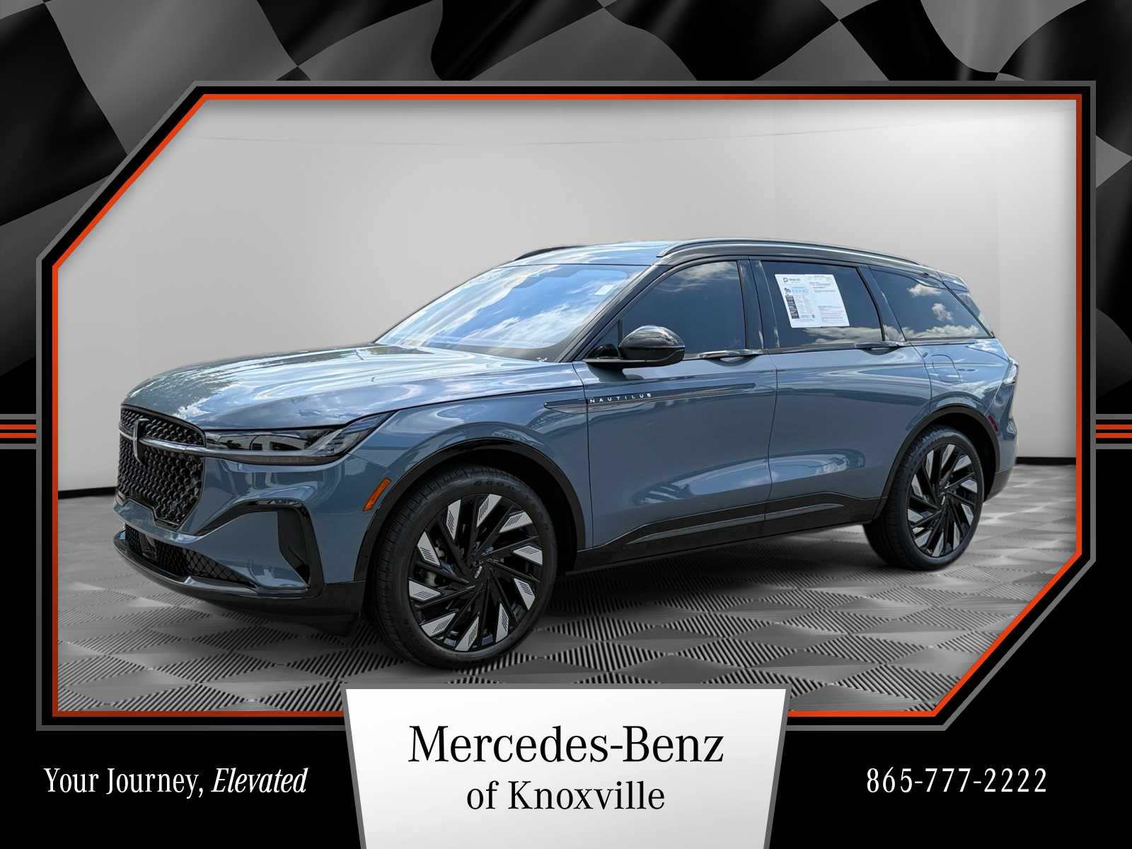 Whisper Blue Metallic Clearcoat 2025 Lincoln Nautilus SUV / Crossover All-Wheel Drive 8-Speed Automatic