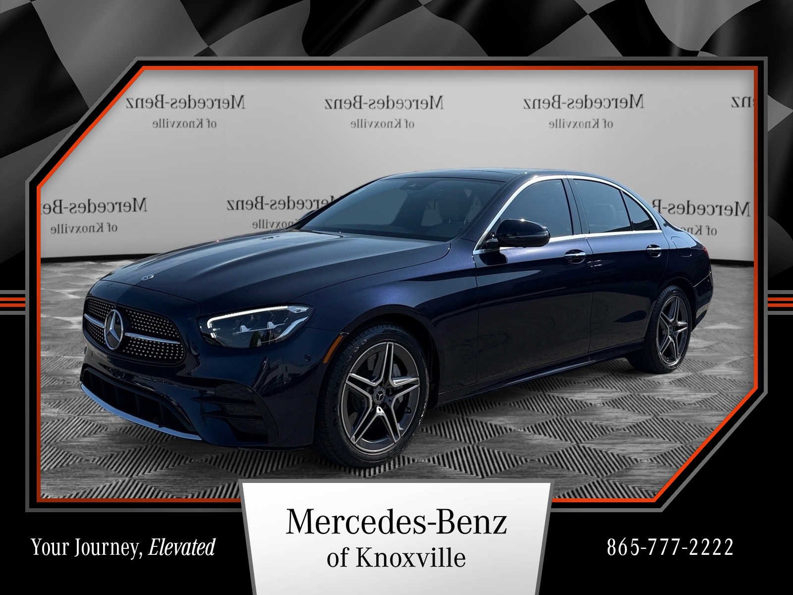 Nautical Blue Metallic 2023 Mercedes-Benz E-Class Sedan All-Wheel Drive 9-Speed Automatic