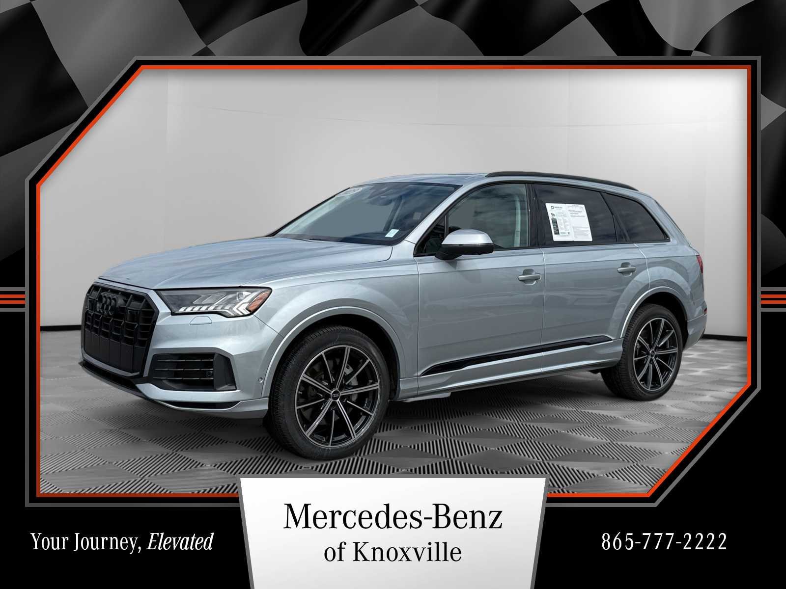 Satellite Silver Metallic 2023 Audi Q7 SUV / Crossover All-Wheel Drive 8-Speed Automatic