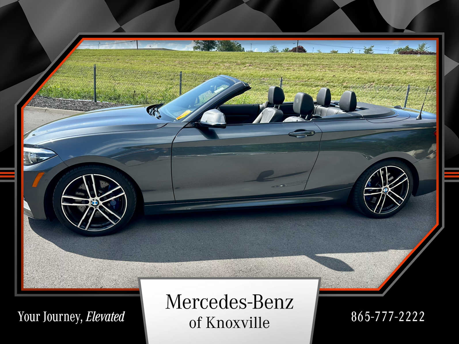 Mineral Gray Metallic 2018 BMW 2 Series Convertible All-Wheel Drive 8-Speed Automatic