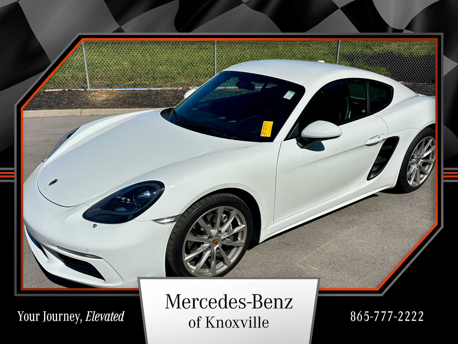 White 2018 Porsche 718 Cayman Coupe Rear-Wheel Drive 6-Speed Manual
