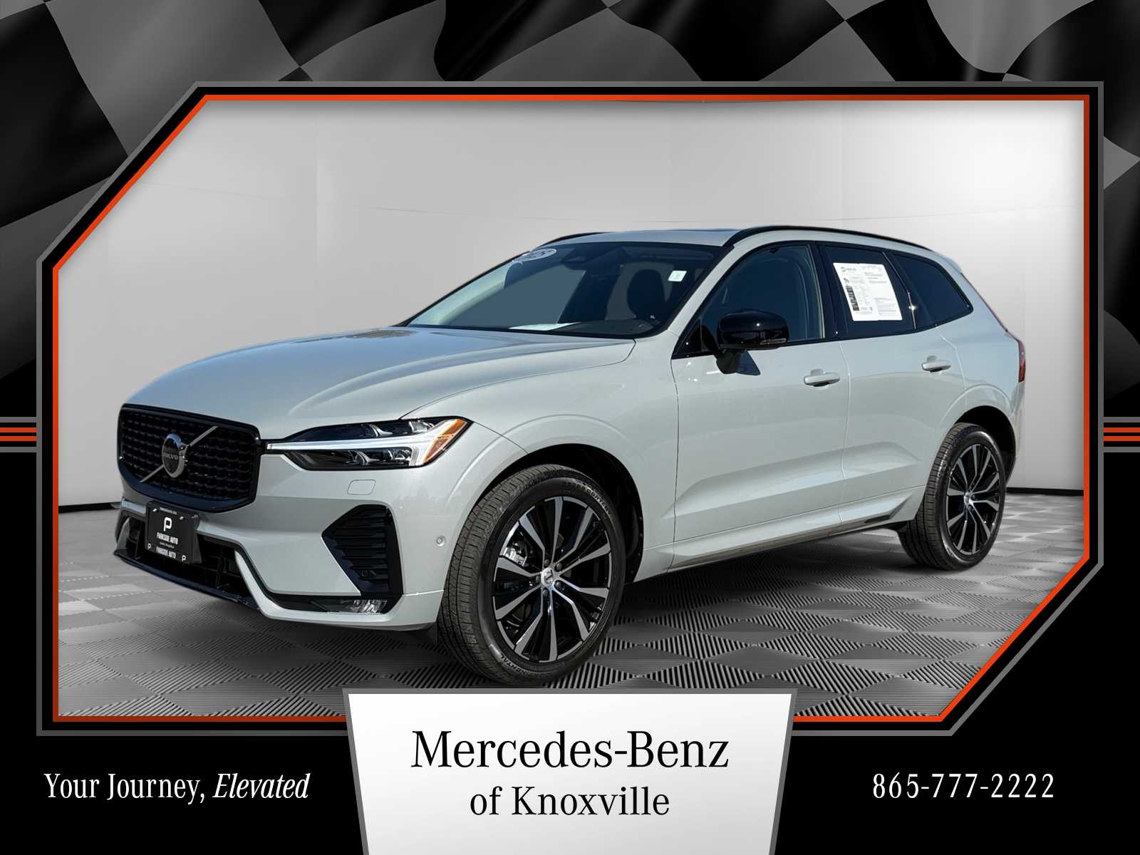 Gray (Vapour Grey Metallic) 2025 Volvo XC60 SUV / Crossover All-Wheel Drive 8-Speed Automatic
