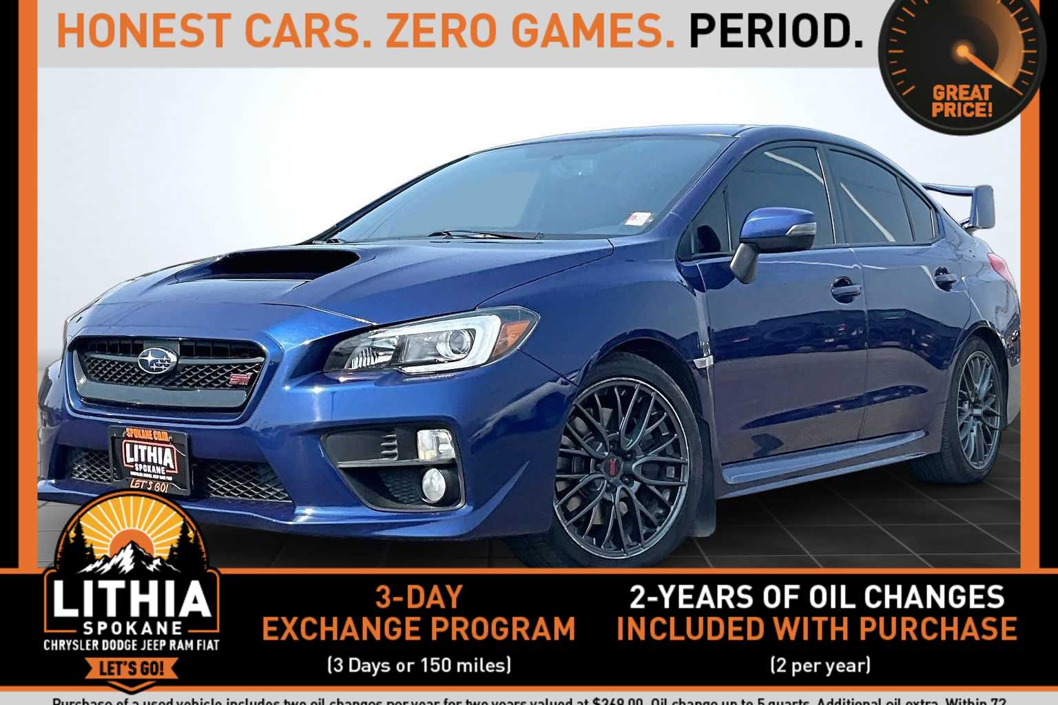 2016 Subaru WRX STI Base
