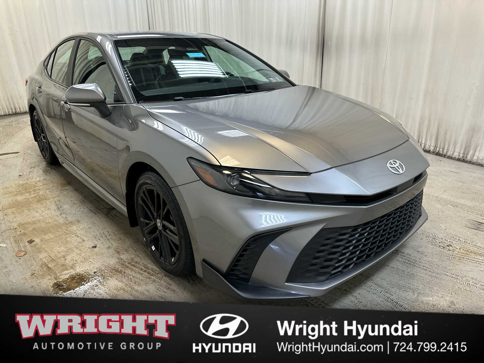 Heavy Metal 2025 Toyota Camry SE FWD Sedan Front-Wheel Drive Continuously Variable Transmission