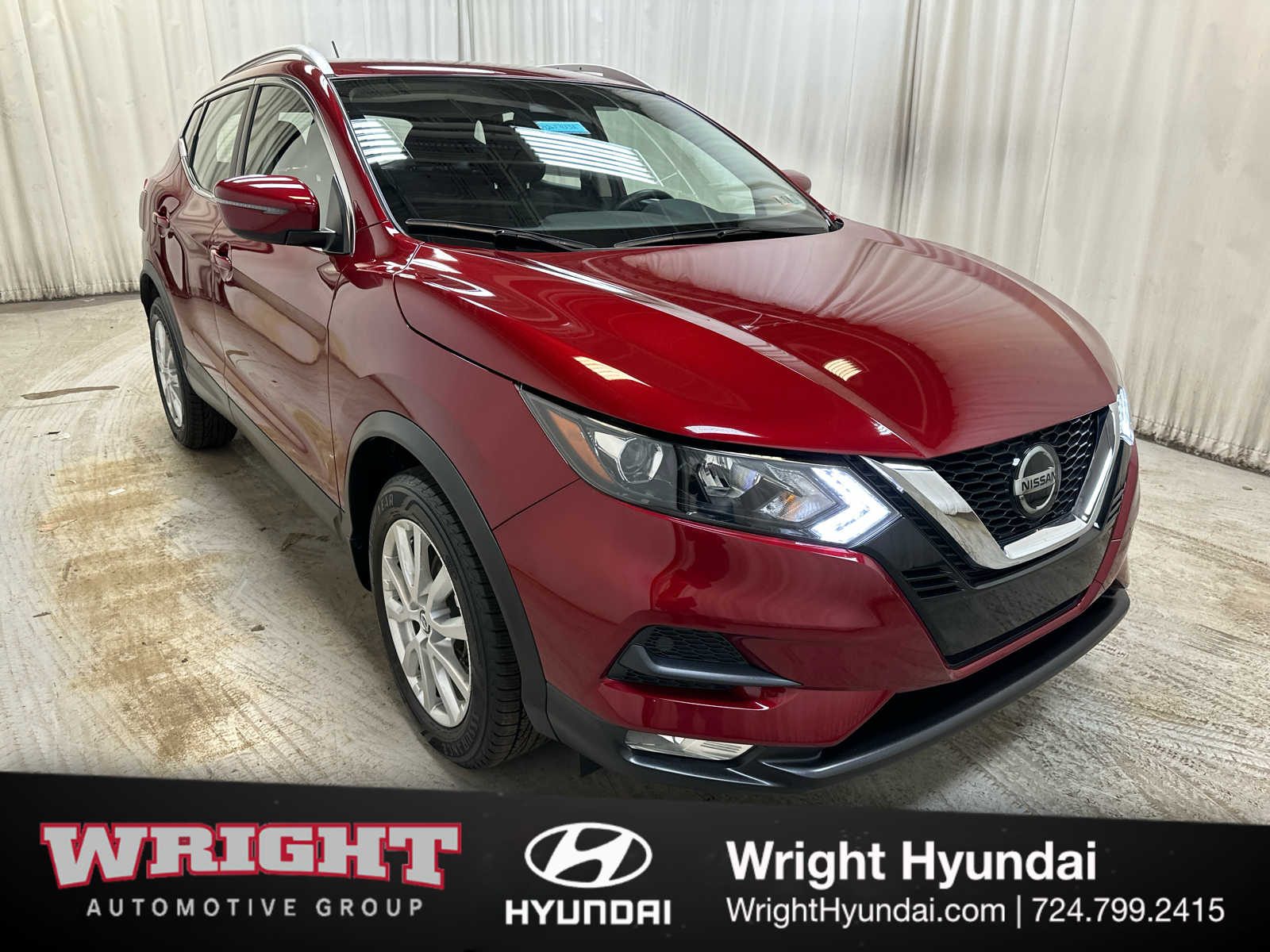 Red (Scarlet Ember Tintcoat) 2021 Nissan Rogue Sport SV AWD SUV / Crossover All-Wheel Drive Continuously Variable Transmission