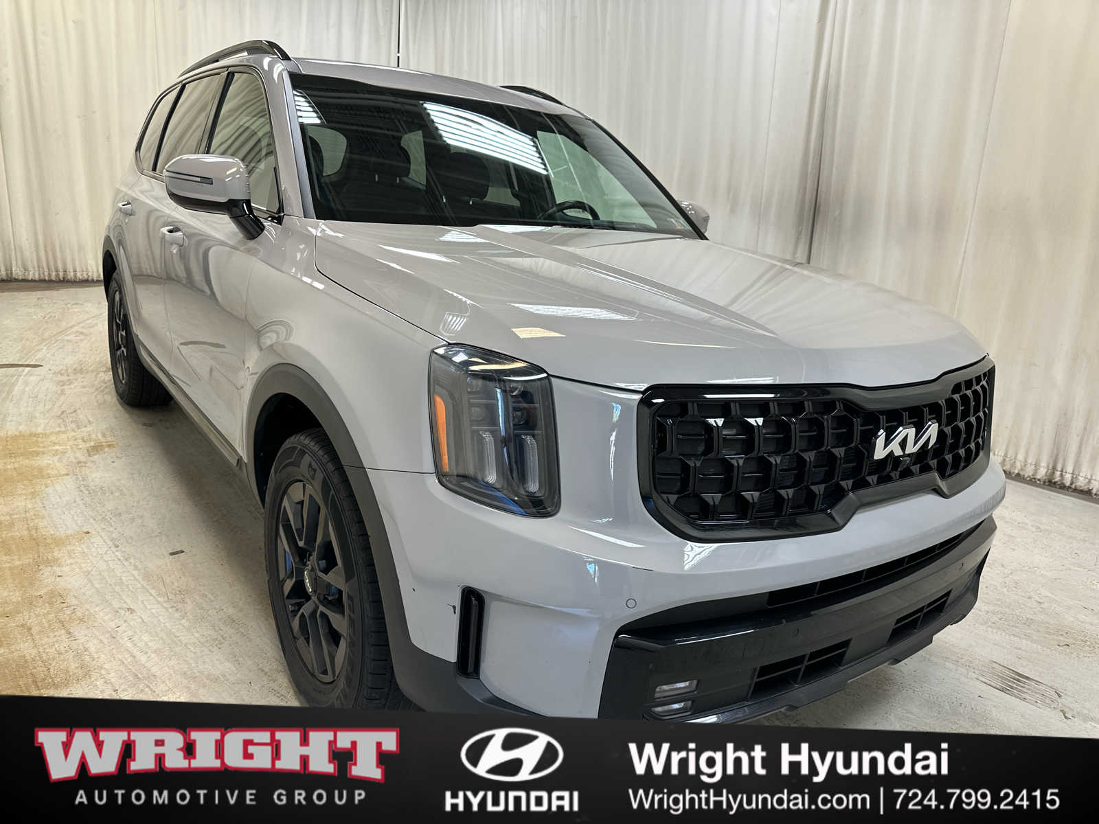 Wolf Gray 2024 Kia Telluride SUV / Crossover All-Wheel Drive 8-Speed Automatic