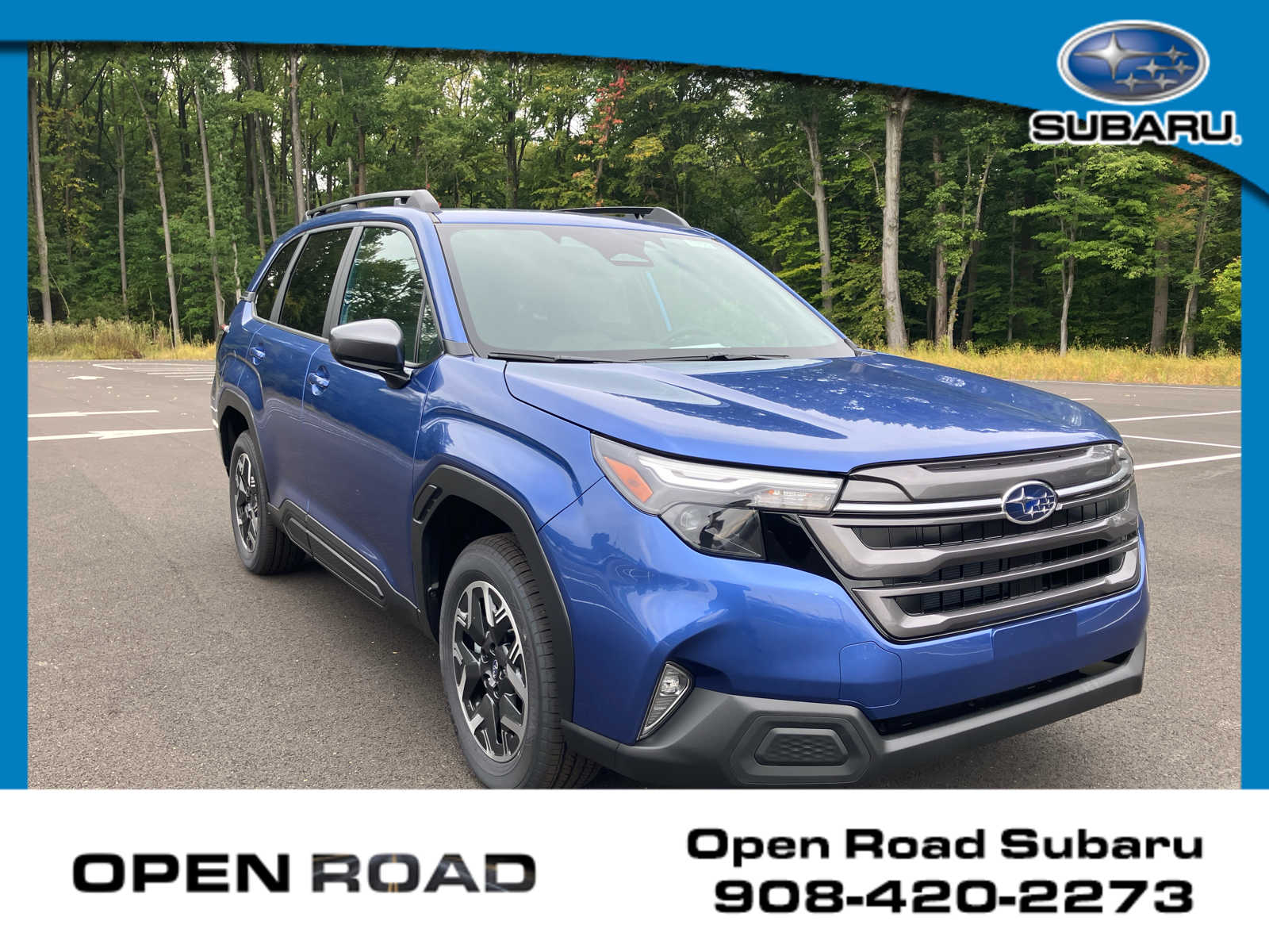 Daybreak Blue Pearl 2026 Subaru Forester SUV / Crossover All-Wheel Drive Continuously Variable Transmission