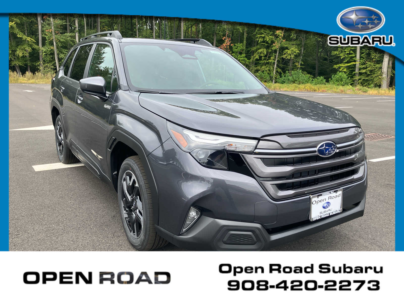 Magnetite Gray Metallic 2026 Subaru Forester Hybrid SUV / Crossover All-Wheel Drive Continuously Variable Transmission