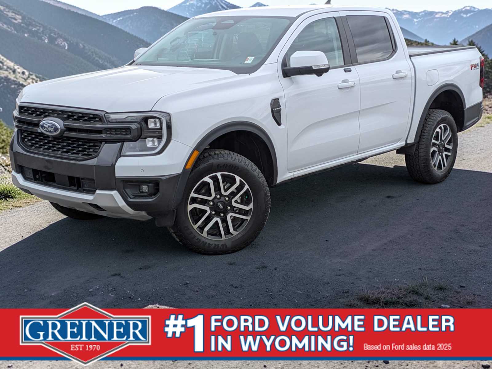 2025 Ford Ranger Lariat SuperCrew 4WD