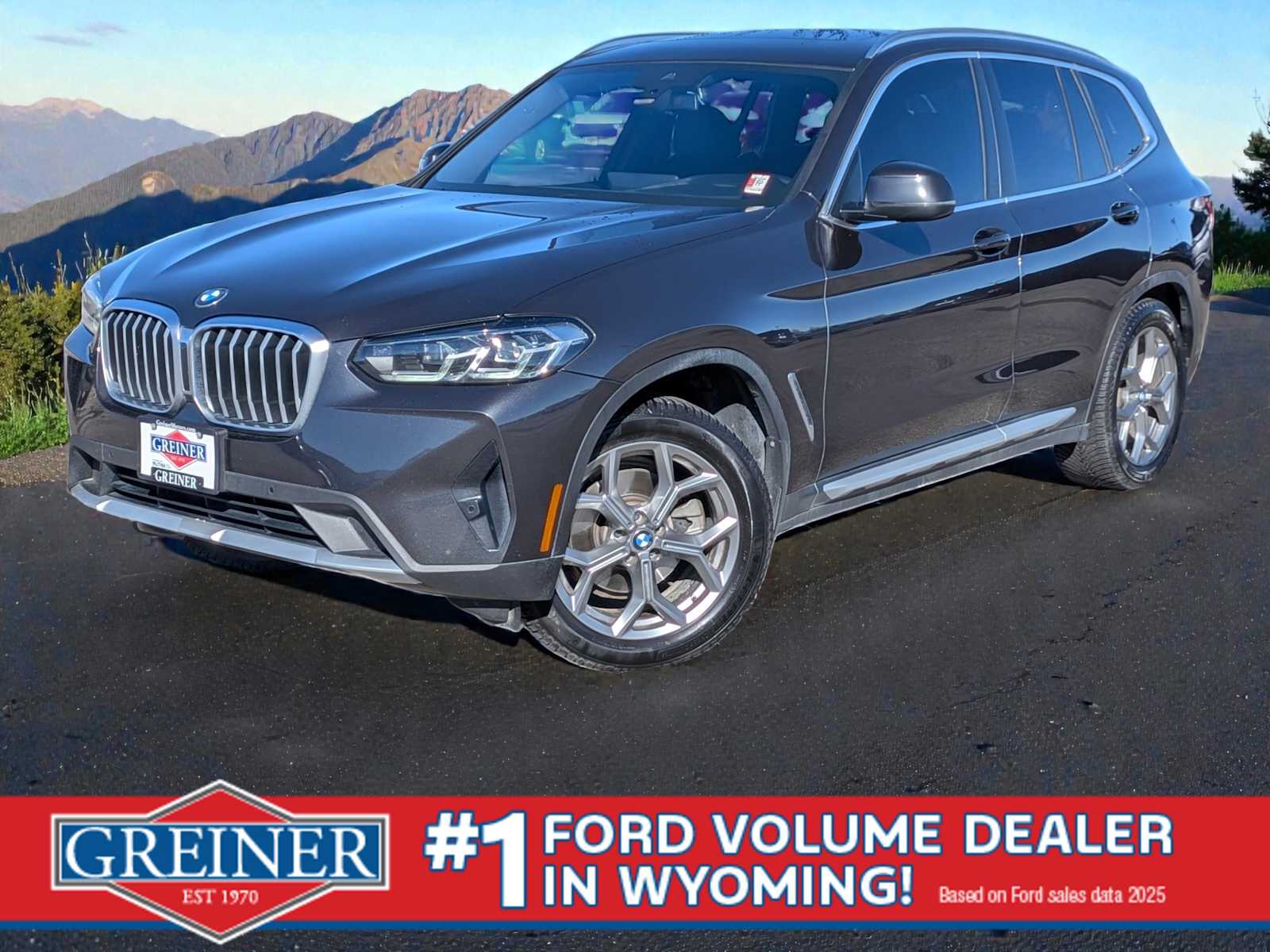 Gray (Dark Graphite Metallic) 2023 BMW X3 xDrive30i AWD SUV / Crossover All-Wheel Drive 8-Speed Automatic