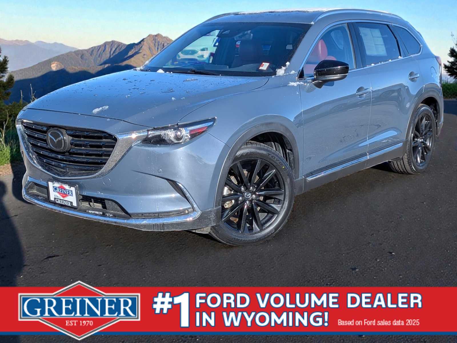 Polymetal Gray Metallic 2023 Mazda CX-9 Carbon Edition AWD SUV / Crossover All-Wheel Drive 6-Speed Automatic