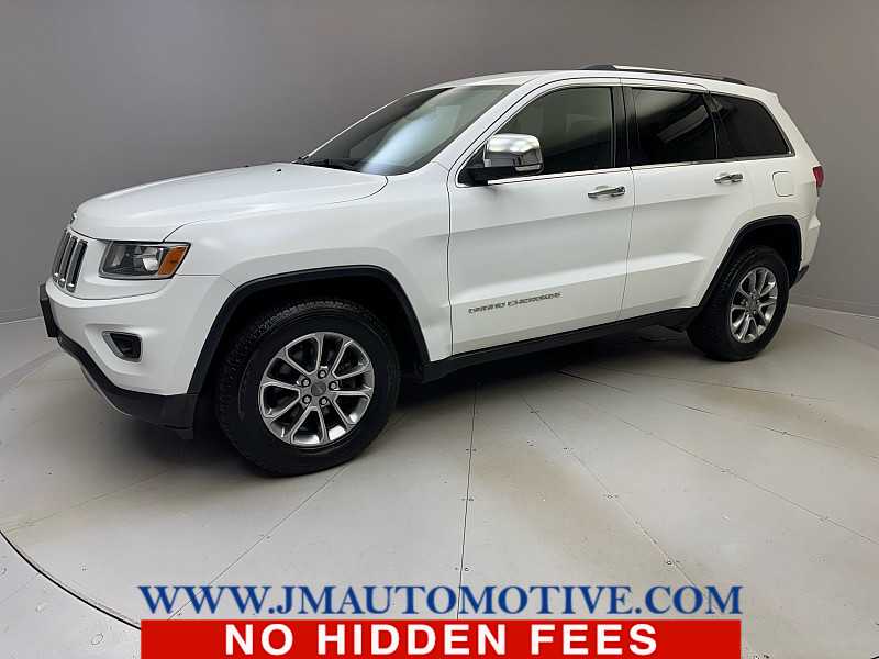 Bright White Clearcoat 2014 Jeep Grand Cherokee Limited 4WD SUV / Crossover Four-Wheel Drive 8-Speed Automatic