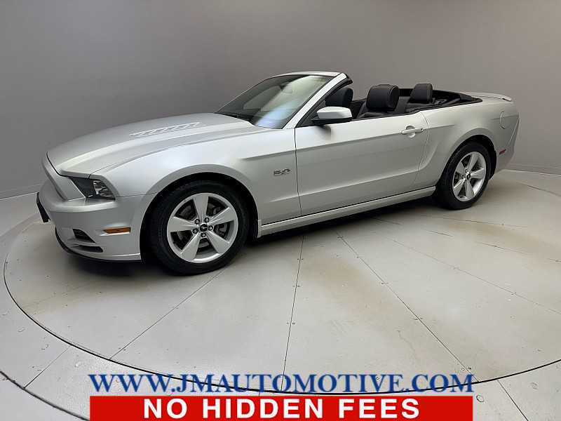 Ingot Silver Metallic 2013 Ford Mustang GT Premium Convertible RWD Convertible Rear-Wheel Drive 6-Speed Automatic