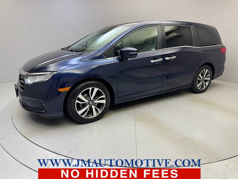 Black (Obsidian Blue Pearl) 2022 Honda Odyssey Touring FWD Minivan Front-Wheel Drive Automatic
