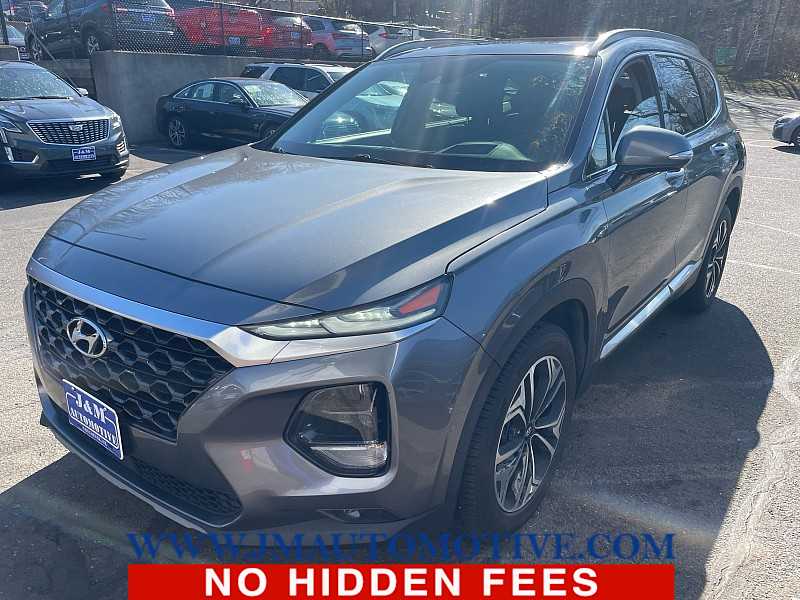 Machine Gray 2019 Hyundai Santa Fe 2.0T Ultimate AWD SUV / Crossover All-Wheel Drive 8-Speed Automatic